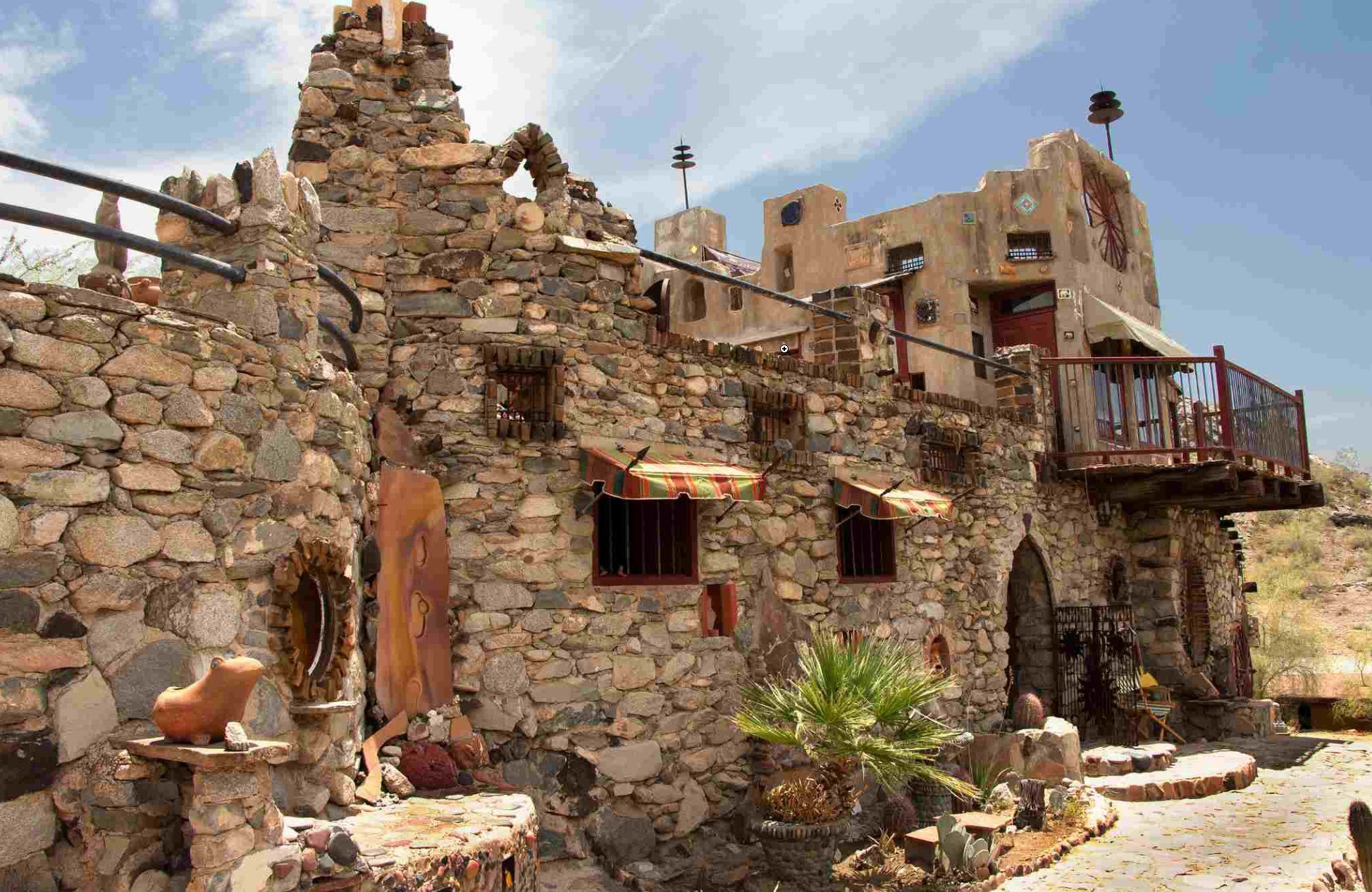 Mystery castle in Phoenix Arizona